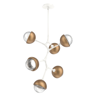 Cabochon LED Chandelier in Salt White (404|CHB0093-VA-WI-C-001-L1-NB)