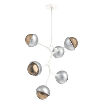 Cabochon LED Chandelier in Salt White (404|CHB0093-VA-WI-B-001-L1-CS)