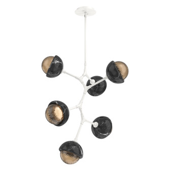 Cabochon LED Chandelier in Salt White (404|CHB0093-VA-WI-B-001-L1-BM)