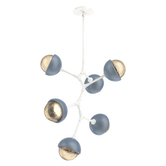 Cabochon LED Chandelier in Salt White (404|CHB0093-VA-WI-A-001-L1-BU)