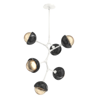 Cabochon LED Chandelier in Salt White (404|CHB0093-VA-WI-A-001-L1-BM)