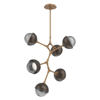 Cabochon LED Chandelier in Novel Brass (404|CHB0093-VA-NB-S-001-L1-FB)