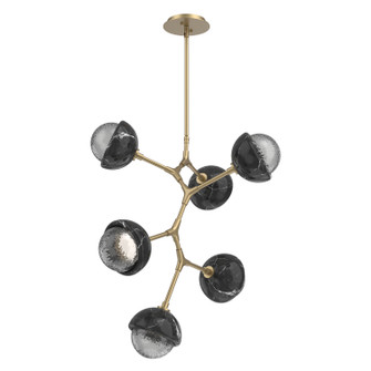 Cabochon LED Chandelier in Novel Brass (404|CHB0093-VA-NB-S-001-L1-BM)