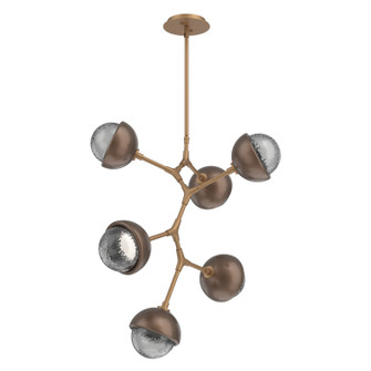 Cabochon LED Chandelier in Novel Brass (404|CHB0093-VA-NB-S-001-L1-BB)