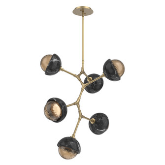 Cabochon LED Chandelier in Novel Brass (404|CHB0093-VA-NB-B-001-L1-BM)