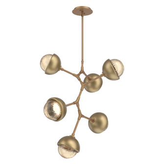 Cabochon LED Chandelier in Novel Brass (404|CHB0093-VA-NB-A-001-L3-GB)