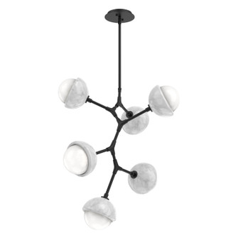 Cabochon LED Chandelier in Matte Black (404|CHB0093-VA-MB-WL-001-L3-WM)