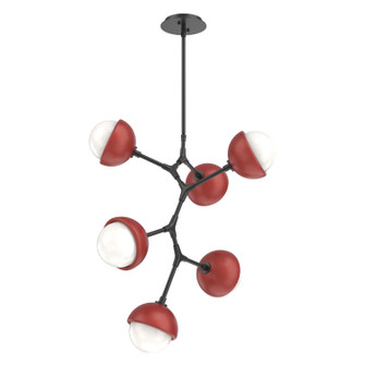 Cabochon LED Chandelier in Matte Black (404|CHB0093-VA-MB-WL-001-L3-RE)