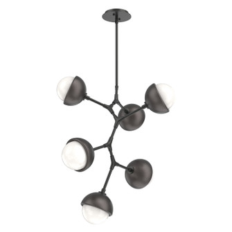 Cabochon LED Chandelier in Matte Black (404|CHB0093-VA-MB-WL-001-L3-GP)
