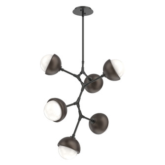 Cabochon LED Chandelier in Matte Black (404|CHB0093-VA-MB-WL-001-L3-FB)
