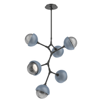 Cabochon LED Chandelier in Matte Black (404|CHB0093-VA-MB-S-001-L3-BU)