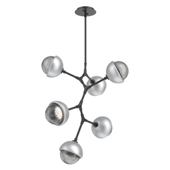 Cabochon LED Chandelier in Matte Black (404|CHB0093-VA-MB-S-001-L1-CS)