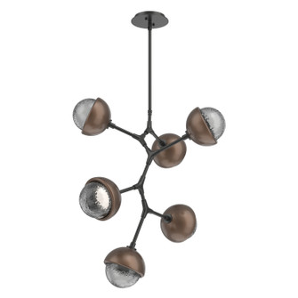 Cabochon LED Chandelier in Matte Black (404|CHB0093-VA-MB-S-001-L1-BB)