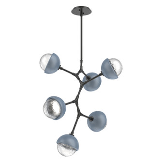 Cabochon LED Chandelier in Matte Black (404|CHB0093-VA-MB-C-001-L3-BU)