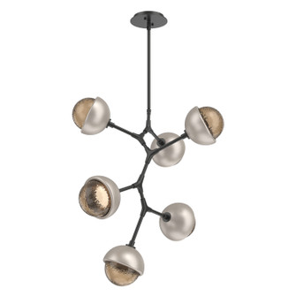Cabochon LED Chandelier in Matte Black (404|CHB0093-VA-MB-B-001-L3-BS)