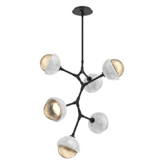 Cabochon LED Chandelier in Matte Black (404|CHB0093-VA-MB-A-001-L3-WM)