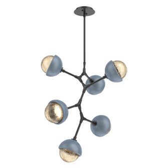 Cabochon LED Chandelier in Matte Black (404|CHB0093-VA-MB-A-001-L3-BU)