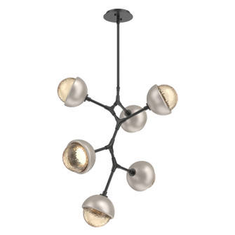 Cabochon LED Chandelier in Matte Black (404|CHB0093-VA-MB-A-001-L3-BS)