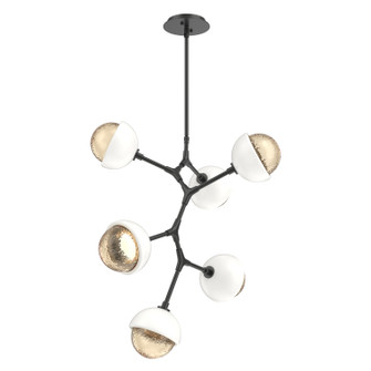 Cabochon LED Chandelier in Matte Black (404|CHB0093-VA-MB-A-001-L1-WI)