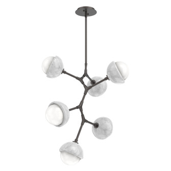 Cabochon LED Chandelier in Graphite (404|CHB0093-VA-GP-WL-001-L3-WM)