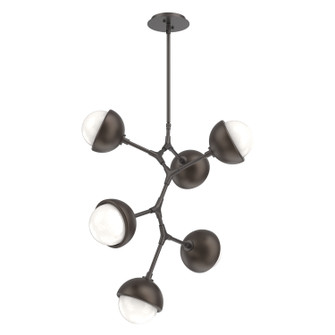 Cabochon LED Chandelier in Graphite (404|CHB0093-VA-GP-WL-001-L3-FB)
