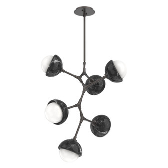 Cabochon LED Chandelier in Graphite (404|CHB0093-VA-GP-WL-001-L3-BM)