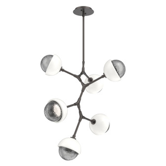 Cabochon LED Chandelier in Graphite (404|CHB0093-VA-GP-S-001-L1-WI)