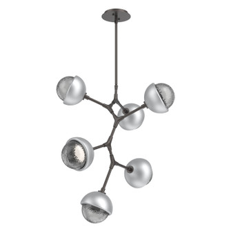 Cabochon LED Chandelier in Graphite (404|CHB0093-VA-GP-S-001-L1-CS)