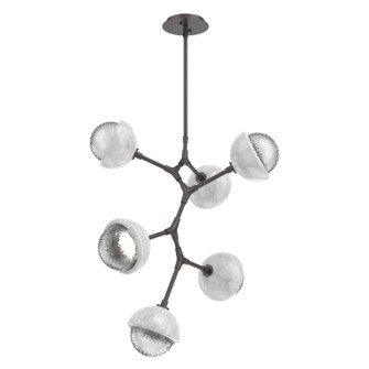 Cabochon LED Chandelier in Graphite (404|CHB0093-VA-GP-C-001-L3-WM)
