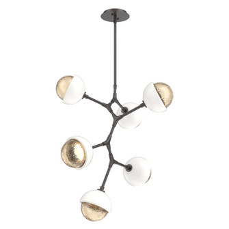 Cabochon LED Chandelier in Graphite (404|CHB0093-VA-GP-A-001-L3-WI)