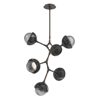 Cabochon LED Chandelier in Flat Bronze (404|CHB0093-VA-FB-S-001-L1-BM)