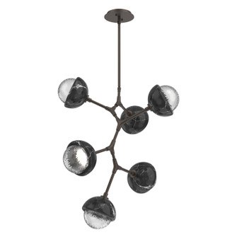 Cabochon LED Chandelier in Flat Bronze (404|CHB0093-VA-FB-C-001-L1-BM)