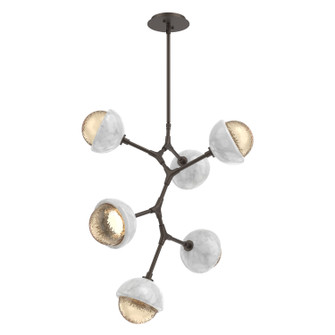 Cabochon LED Chandelier in Flat Bronze (404|CHB0093-VA-FB-A-001-L1-WM)