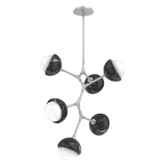 Cabochon LED Chandelier in Classic Silver (404|CHB0093-VA-CS-WL-001-L3-BM)