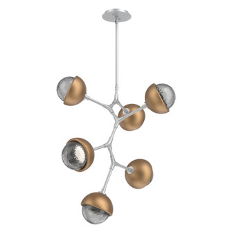 Cabochon LED Chandelier in Classic Silver (404|CHB0093-VA-CS-S-001-L3-NB)