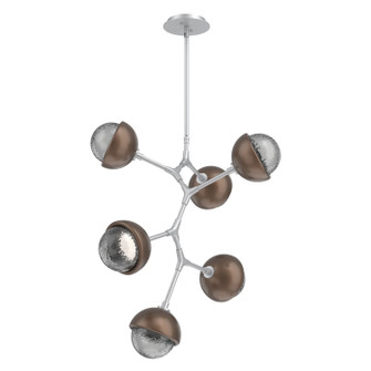 Cabochon LED Chandelier in Classic Silver (404|CHB0093-VA-CS-S-001-L3-BB)