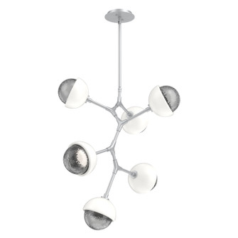 Cabochon LED Chandelier in Classic Silver (404|CHB0093-VA-CS-S-001-L1-WI)