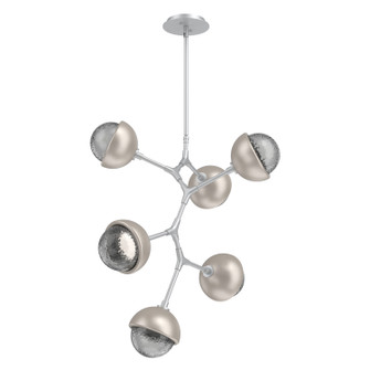 Cabochon LED Chandelier in Classic Silver (404|CHB0093-VA-CS-S-001-L1-BS)