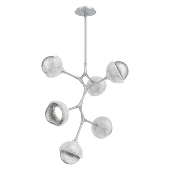 Cabochon LED Chandelier in Classic Silver (404|CHB0093-VA-CS-C-001-L3-WM)