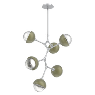 Cabochon LED Chandelier in Classic Silver (404|CHB0093-VA-CS-C-001-L3-GE)