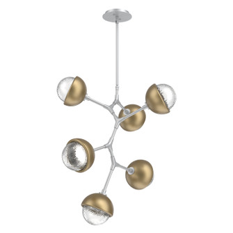 Cabochon LED Chandelier in Classic Silver (404|CHB0093-VA-CS-C-001-L3-GB)