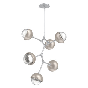 Cabochon LED Chandelier in Classic Silver (404|CHB0093-VA-CS-C-001-L3-BS)