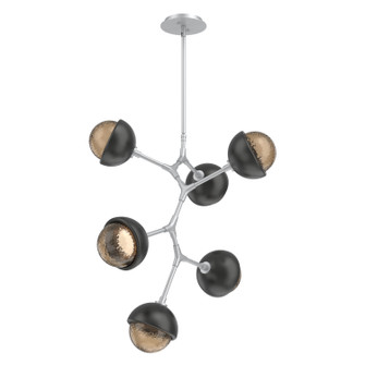 Cabochon LED Chandelier in Classic Silver (404|CHB0093-VA-CS-B-001-L3-MB)