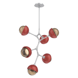 Cabochon LED Chandelier in Classic Silver (404|CHB0093-VA-CS-B-001-L1-RE)