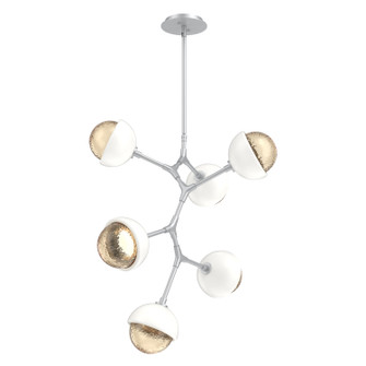 Cabochon LED Chandelier in Classic Silver (404|CHB0093-VA-CS-A-001-L3-WI)