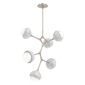 Cabochon LED Chandelier in Beige Silver (404|CHB0093-VA-BS-WL-001-L3-WM)