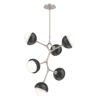 Cabochon LED Chandelier in Beige Silver (404|CHB0093-VA-BS-WL-001-L3-MB)