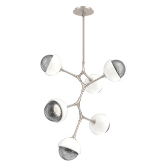 Cabochon LED Chandelier in Beige Silver (404|CHB0093-VA-BS-S-001-L3-WI)