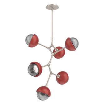 Cabochon LED Chandelier in Beige Silver (404|CHB0093-VA-BS-S-001-L1-RE)