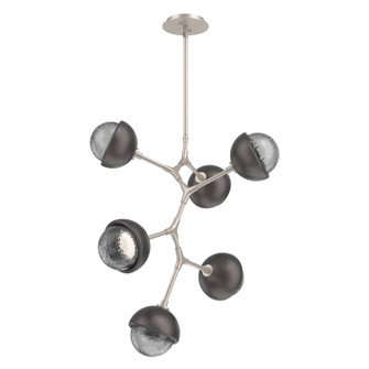 Cabochon LED Chandelier in Beige Silver (404|CHB0093-VA-BS-S-001-L1-GP)
